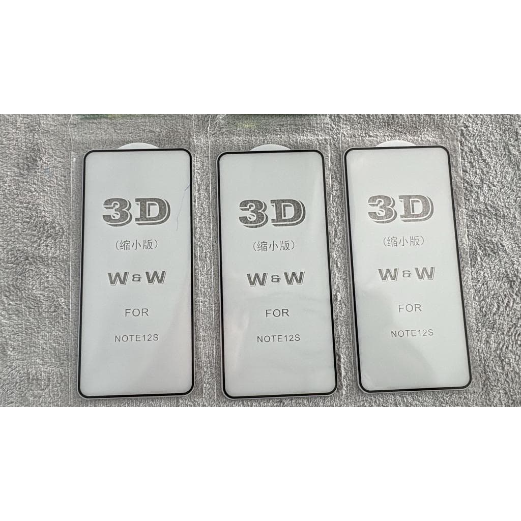 Película De Vidro 3d Xiaomi NOTE 12S