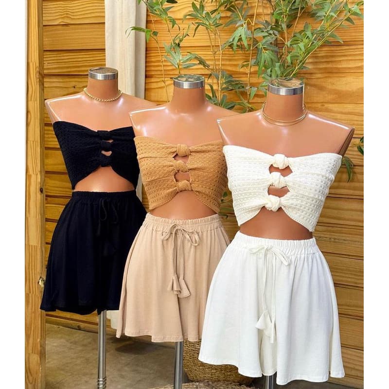 Kit 3 ou 2 Shorts Viscolycra Godê Levinho