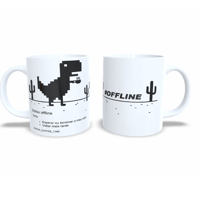 Caneca Offline Sem Cafe Personalizada Com Nome Presente Frase Divertida Engracada Full HD 2688
