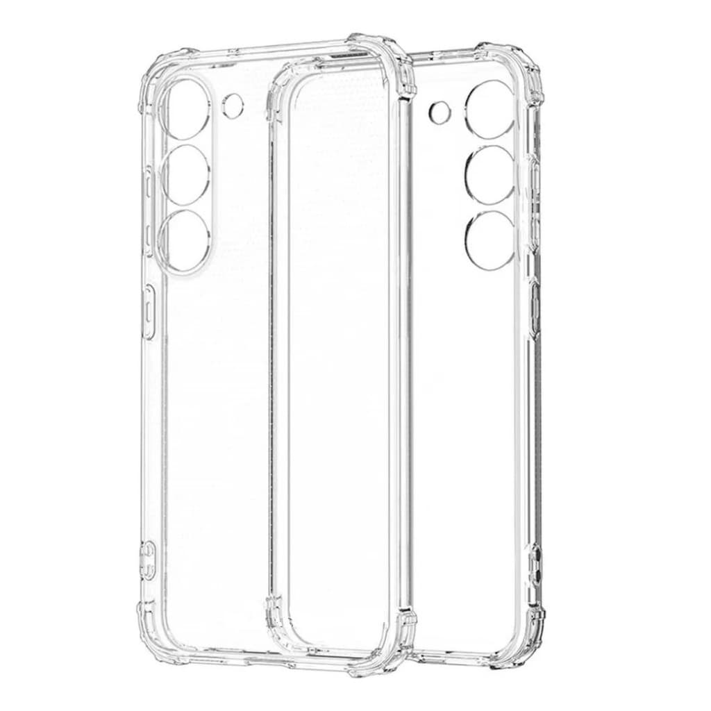 2 Capas Capinha Anti Impacto Transparente Para Samsung Galaxy S25 S25 Plus S25 Ultra