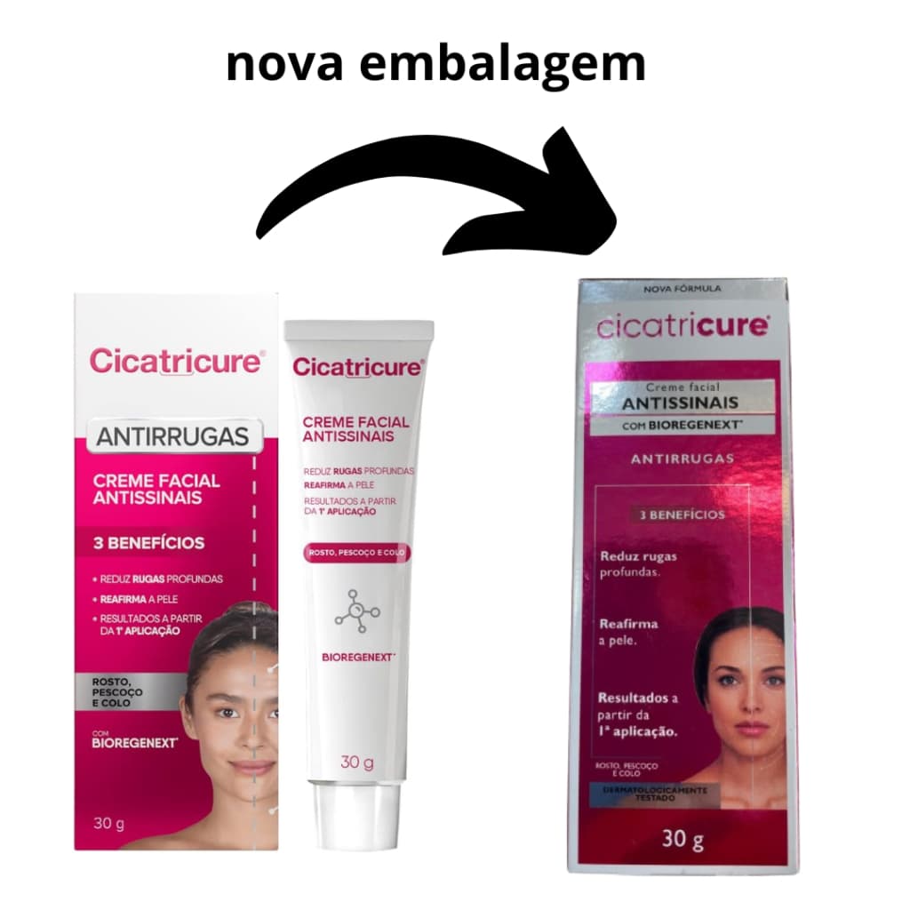 Cicatricure Creme Facial Antissinais 30g