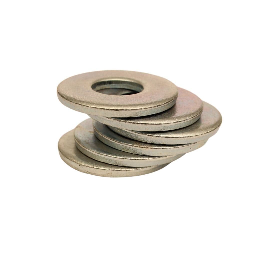 Arruela Lisa Polida 1/2" - 1 Kg Aproximadamente 70 Peças Para Fixação Vedação Trava