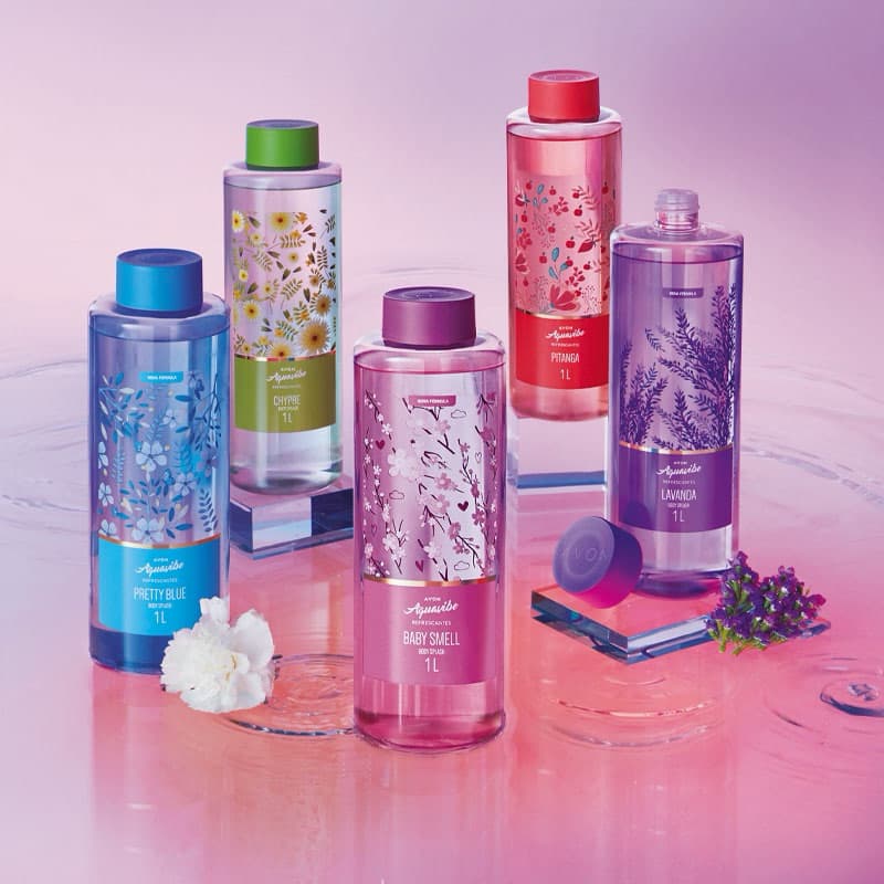 Body Splash Avon Aquavibe 1 Litro – Frescor e Perfume Duradouros