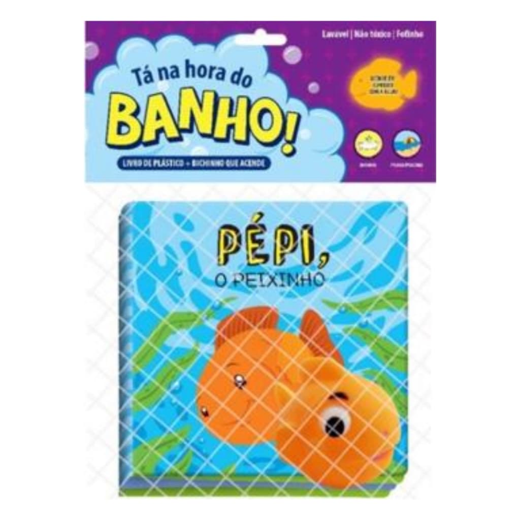 Livro de Banho-Ta Na Hora Do Banho! - Pepi, O Peixinho