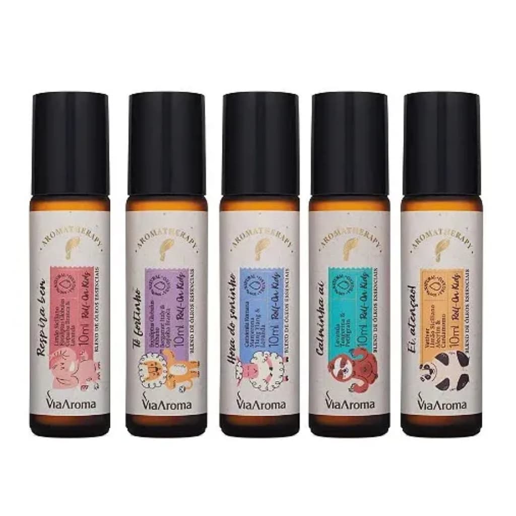 Roll-on Óleos Essenciais Via Aroma 10ml