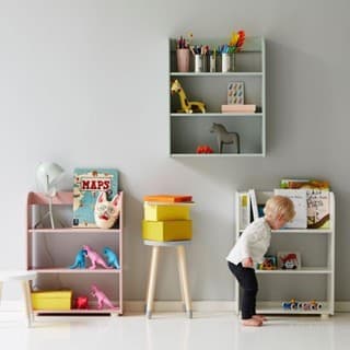 SUPORTE ORGANIZADOR BRINQUEDO INFANTIL MDF QUARTO SALA 60CM PRATELEIRA