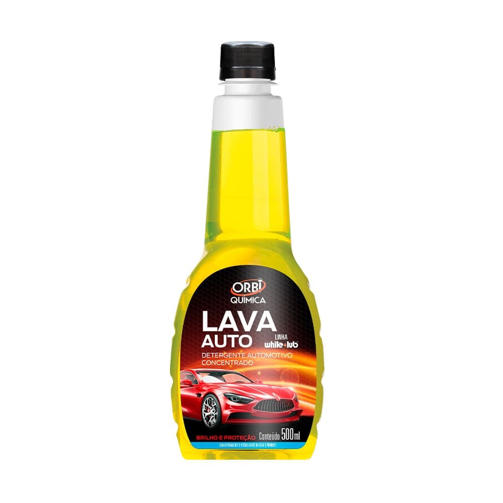 Detergente Automotivo Lava Auto Concentrado De 500ml - Orbi Quimica
