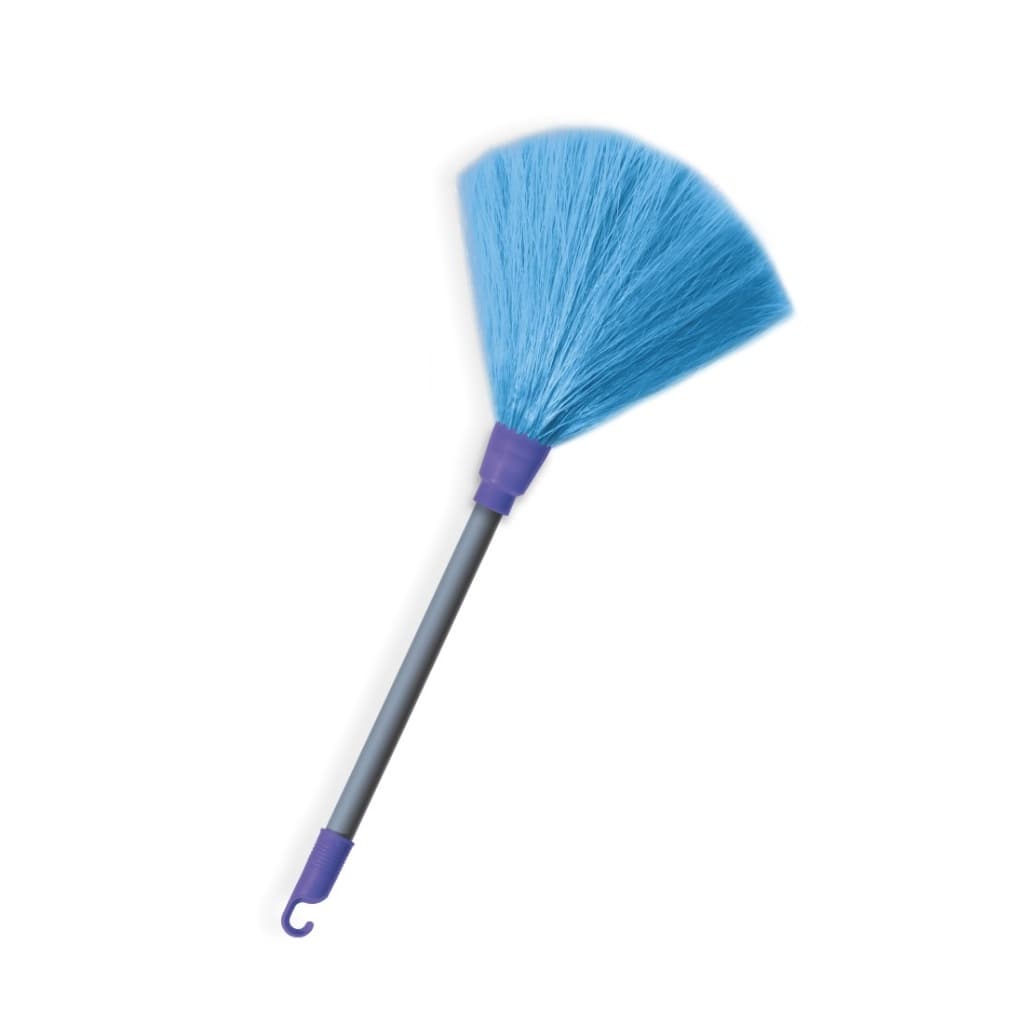 Espanador De Pó Fibra 42 Cm Limpa Poeira Moveis Casa Medio