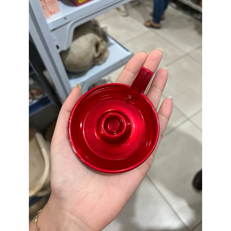 Castiçal para vela palito - COLORIDO - unidade