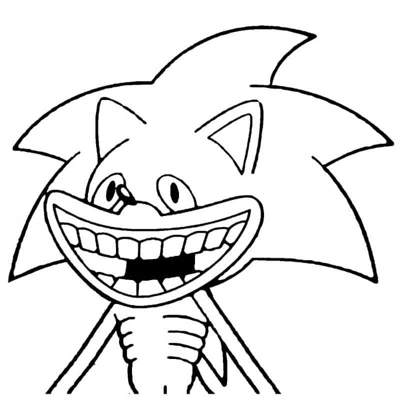 Kit 41 Desenhos do Shin Sonic para colorir - A4 Folhas Soltas