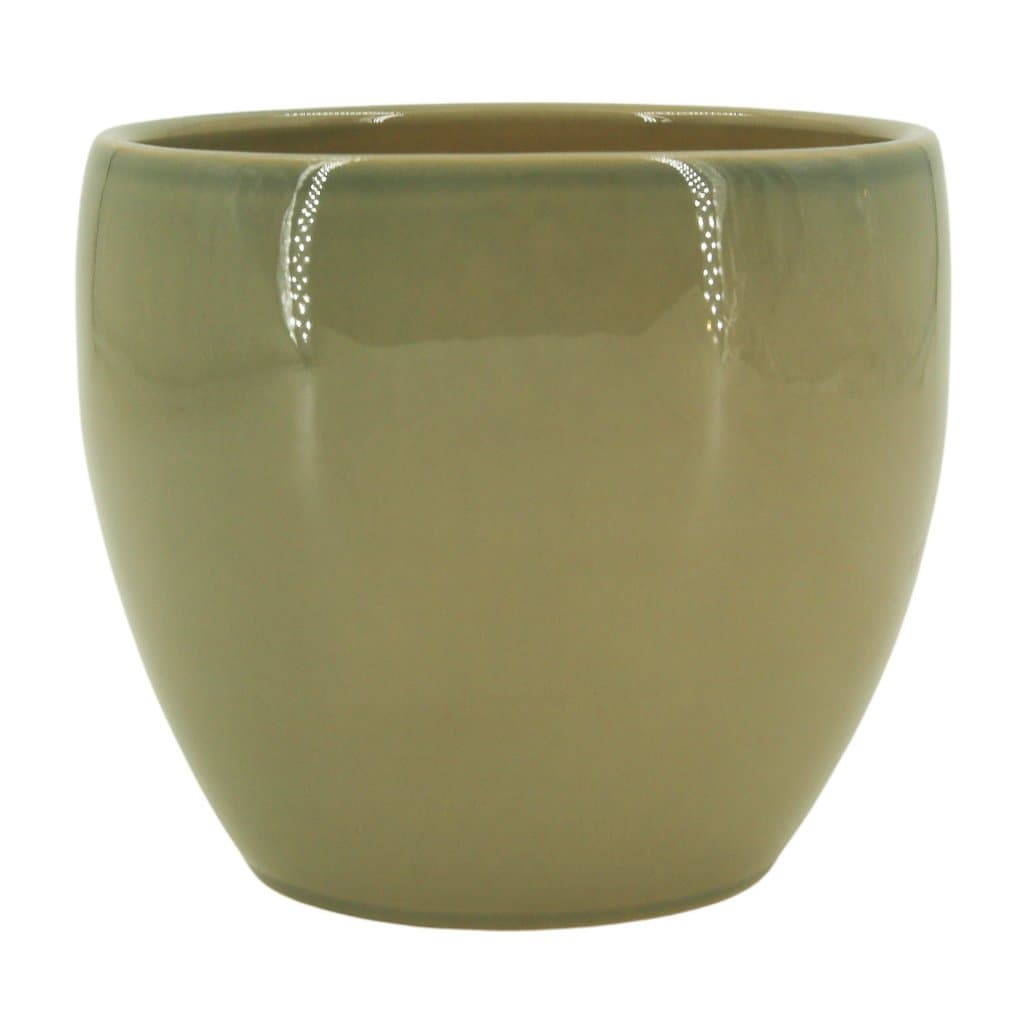 Vaso Cachepot Cerâmica Holandês - Lorance Menta
