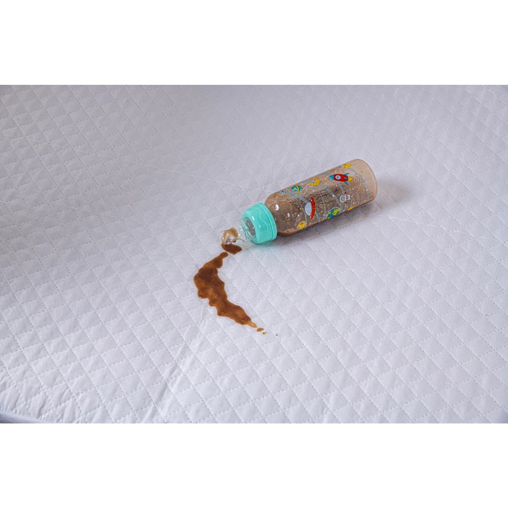 Capa Protetora de Colchao Impermeavel para bebe Berço BRANCO GAEL