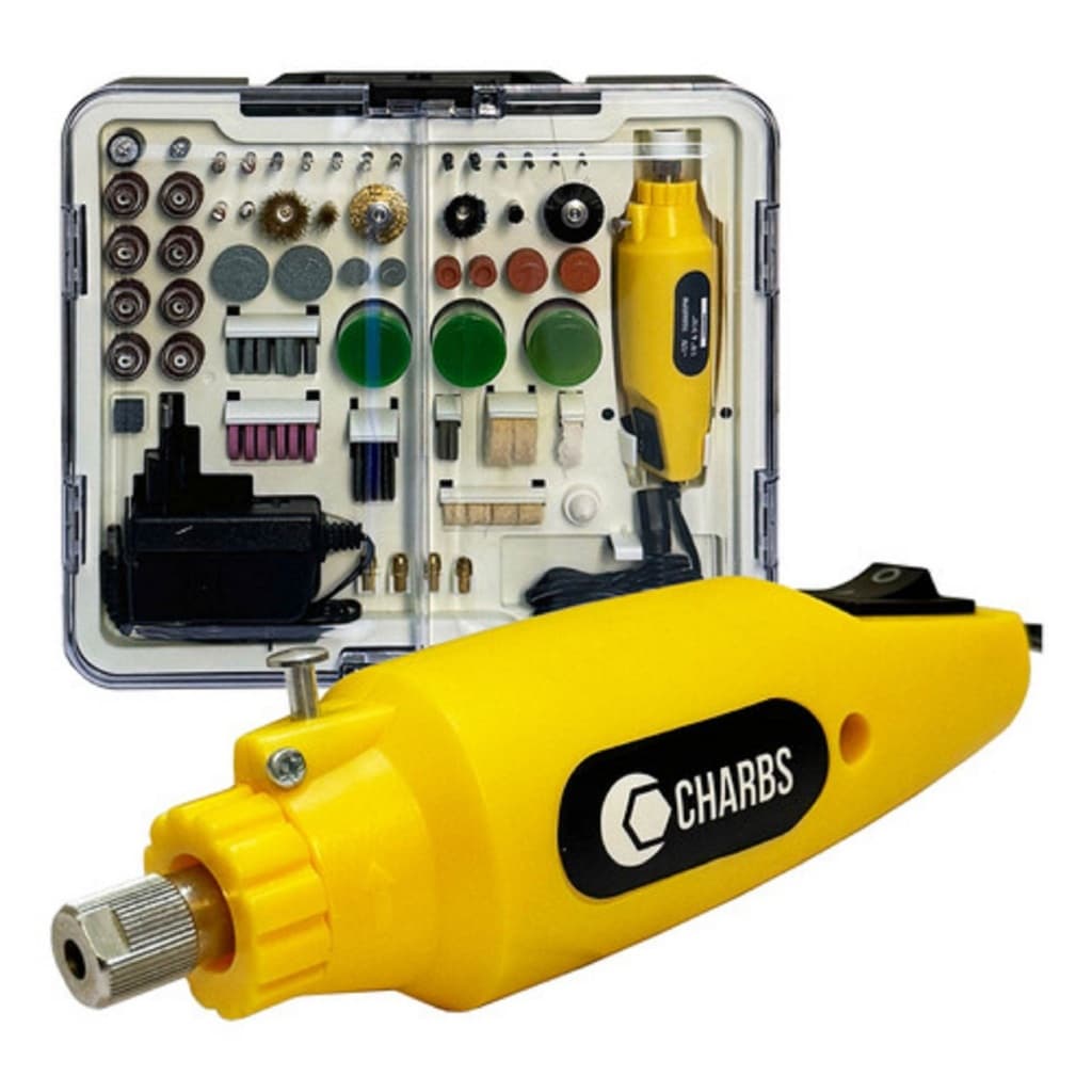 Micro Retífica Kit Completo Com Maleta 148 Acessórios Completo 220v