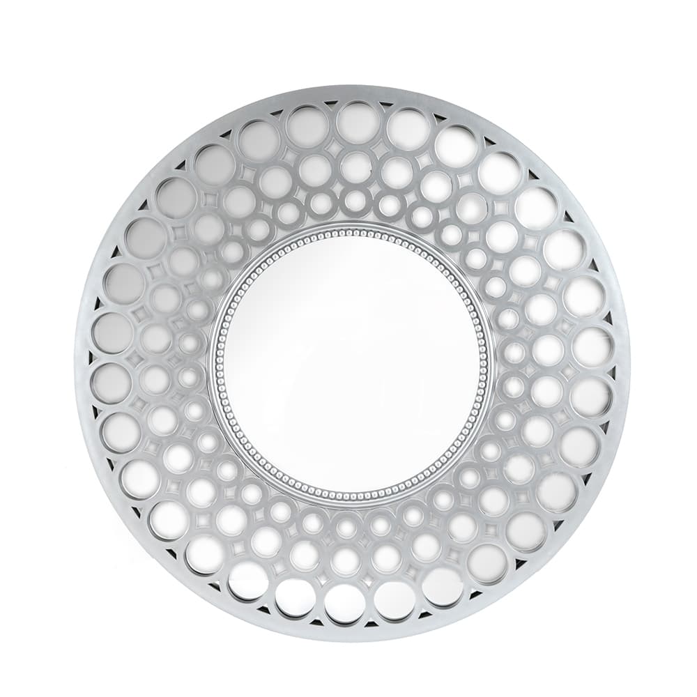 Espelho Madala com Bordas de Bolinhas 64cm
