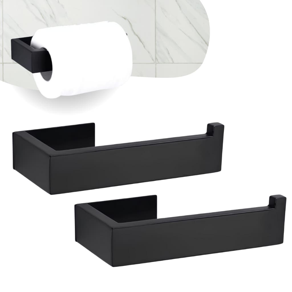 Kit 2 Porta Papel Higiênico Acessórios Banheiro