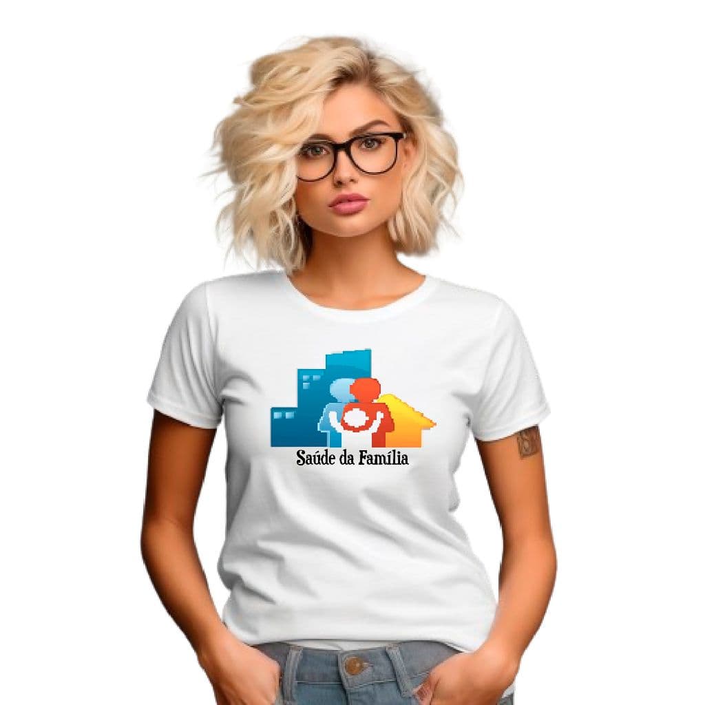 Camiseta Fem ou Masc Saúde da Família
