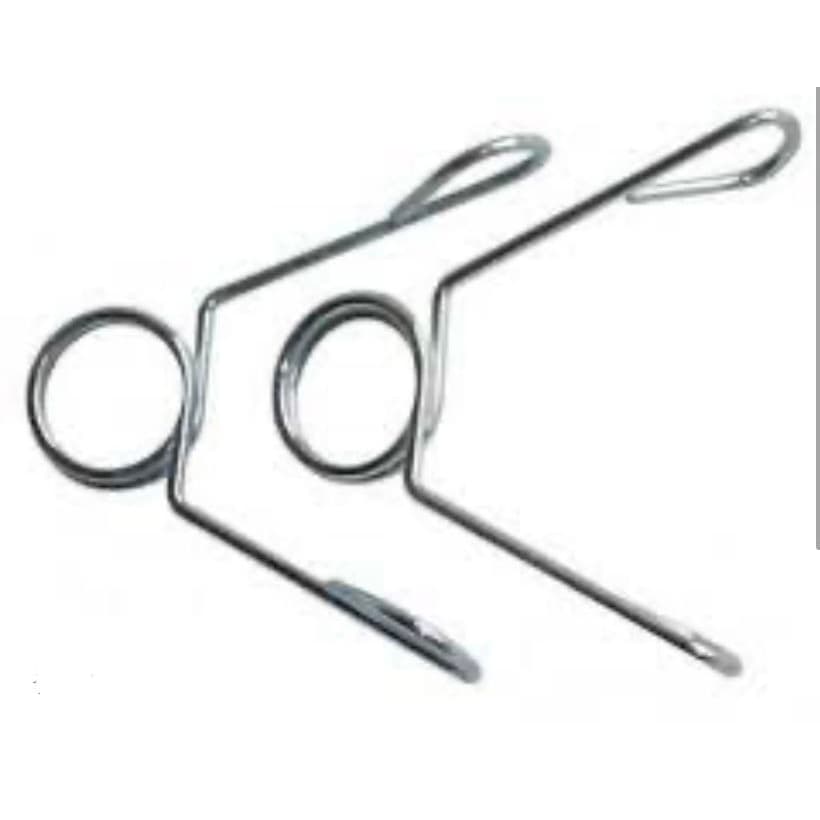 Kit 04 Presilhas Para Barra Musculação 3 Voltas Reforçada Supino Barra Anilhas Fitness Espiral