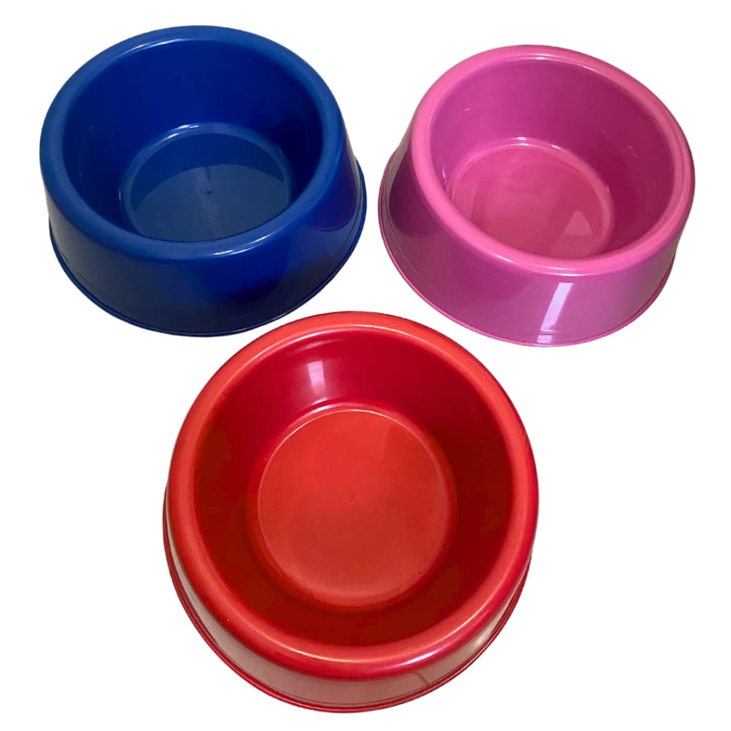 Kit 2 Potes de Ração Comedouro Vasilha para Cachorro Gato Pet