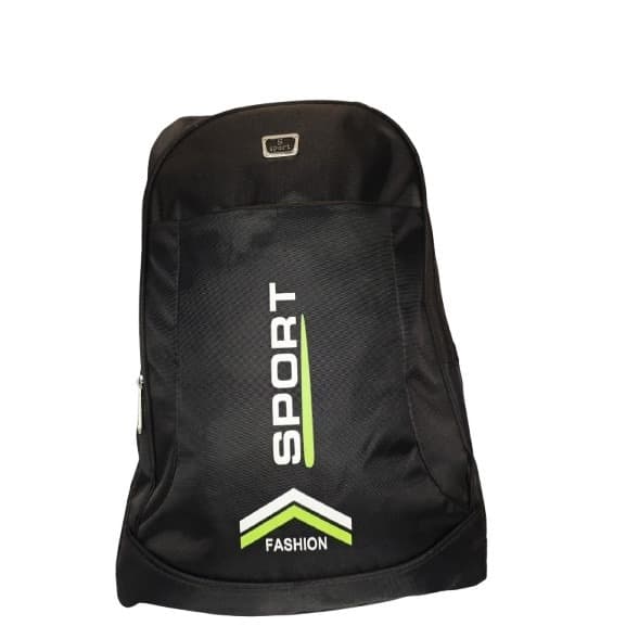 mochila preta basica unisex