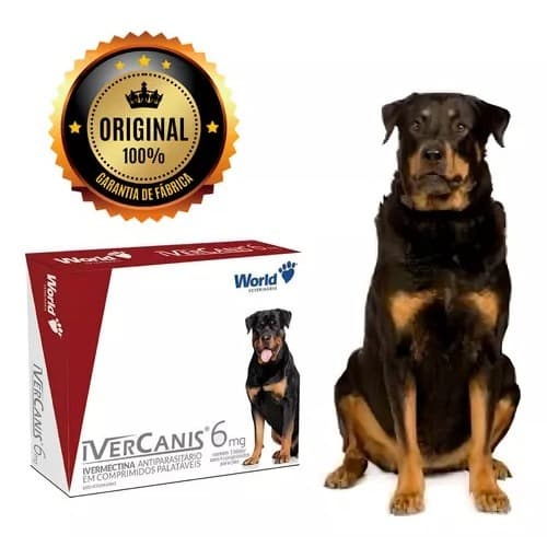 Remédio Contra Carrapatos E Pulgas Cachorro Kit 2 Un. 6mg