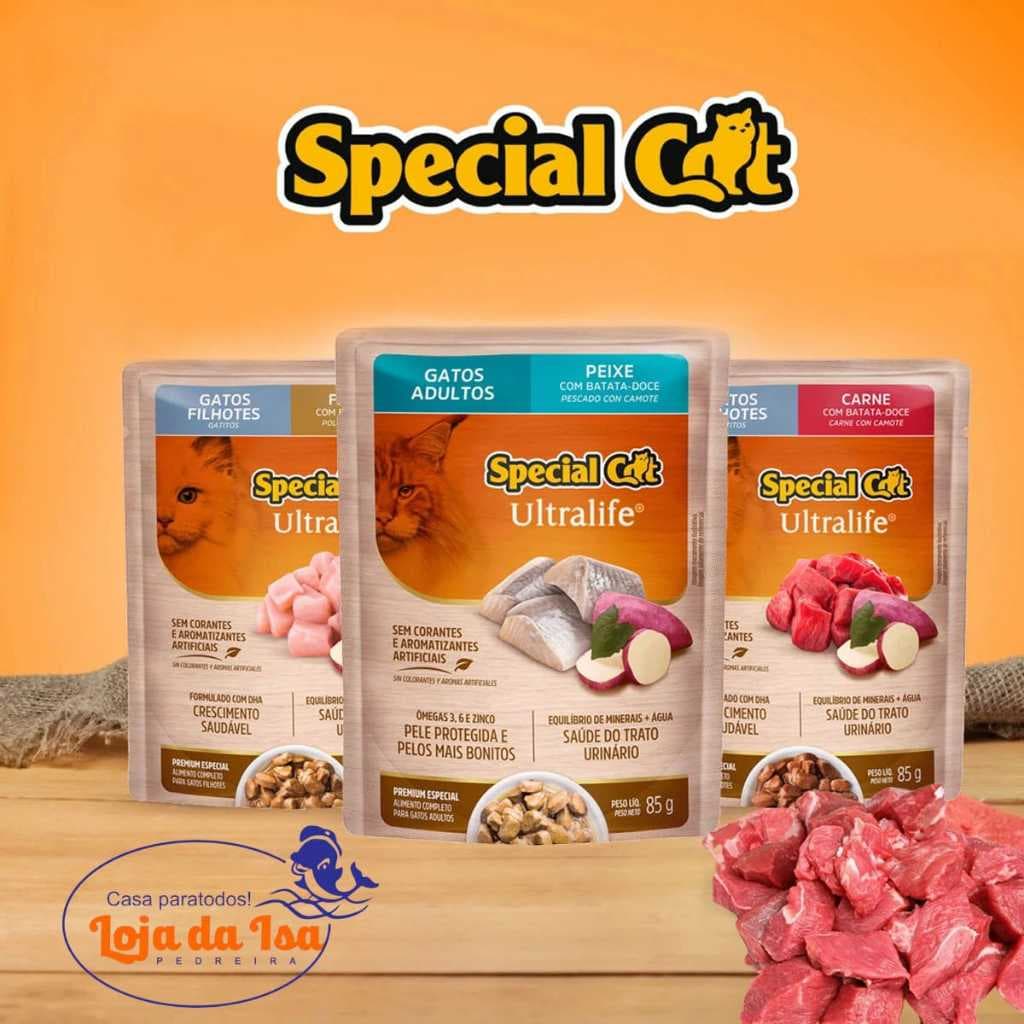 Special Cat saches 85gr c/12 unidades