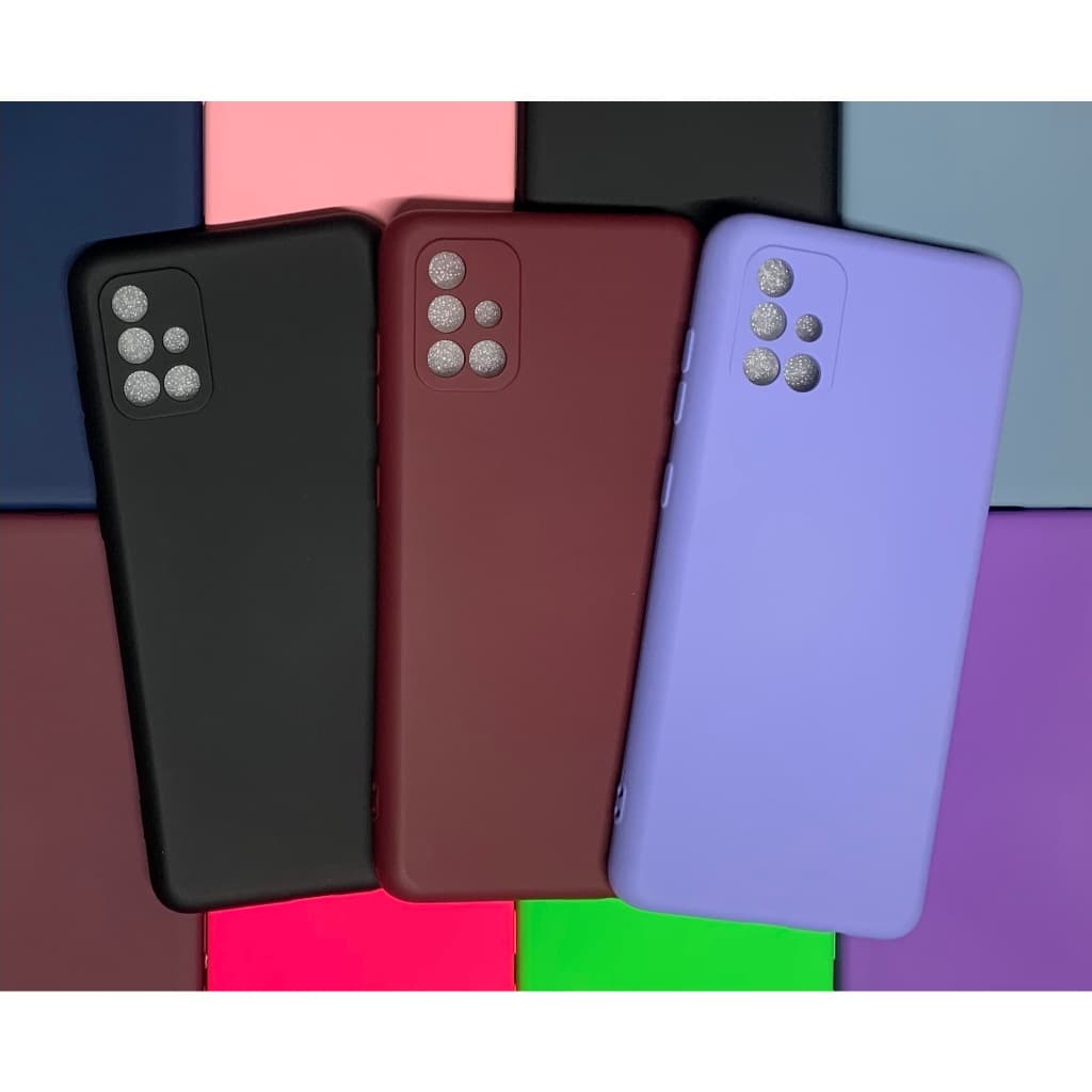 Capa para Samsung Galaxy A71 / Capa + Pelicula 3D ou So 1 Capinha Aveludada Case
