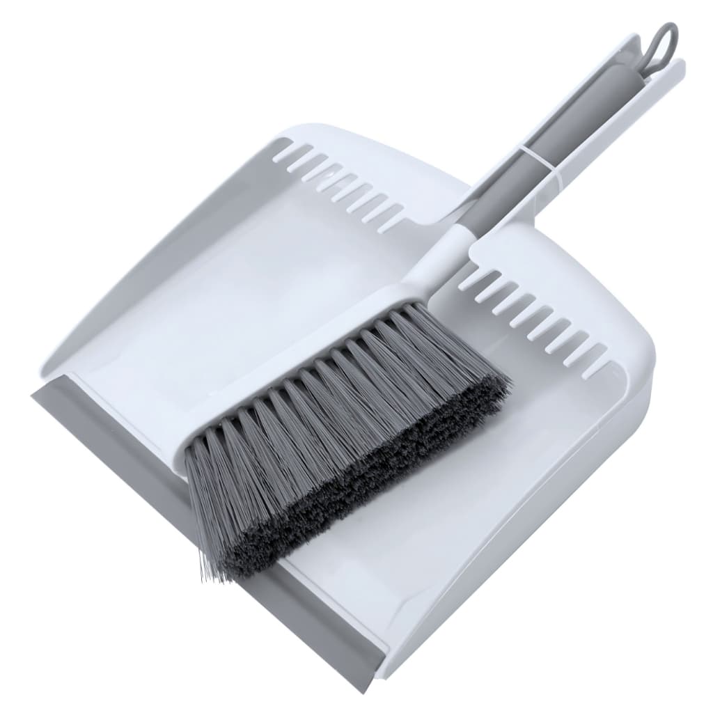 Conjunto Pá E Escova De Mão Limpeza Lavanderia Bege Flow Utilidade Doméstica Presente Casa <OU>