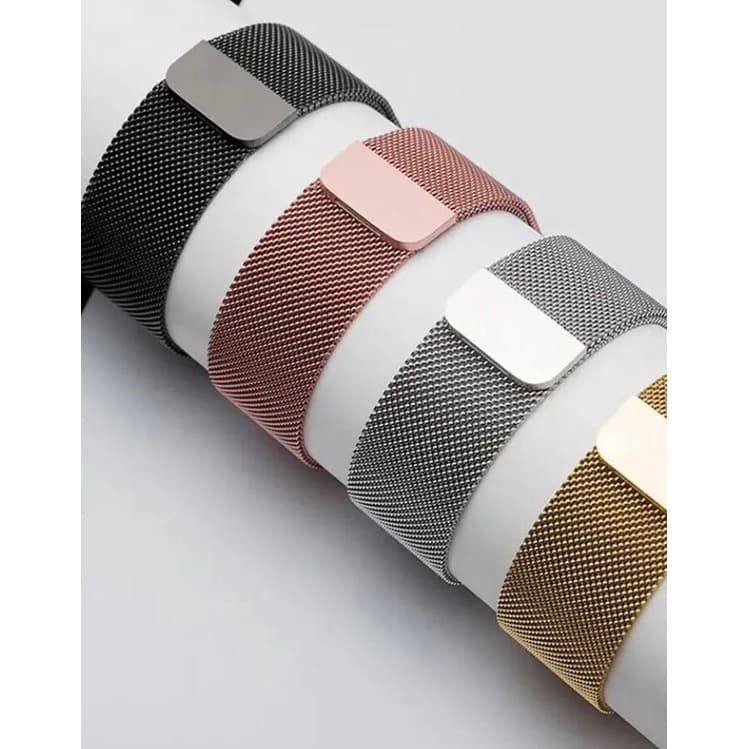 PULSEIRA METAL PARA SMARTWATCH, PULSEIRA PARA RELOGIO INTELIGENTE FEMININO E MASCULINO 38-40 AO 42-49MM