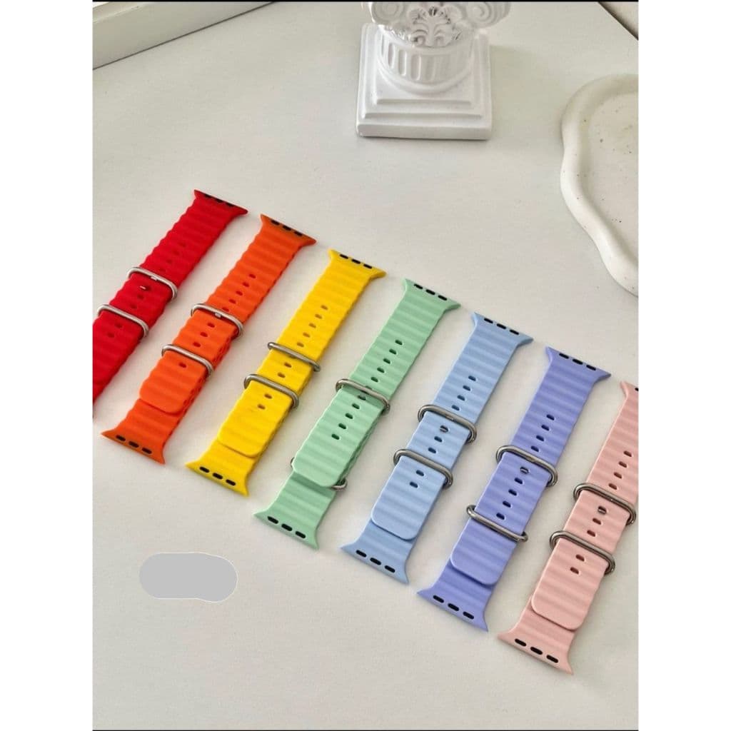 PULSEIRA OCEANA PARA SMARTWATCH ULTRA E PRO TAM 38-40 ATÉ 42-49