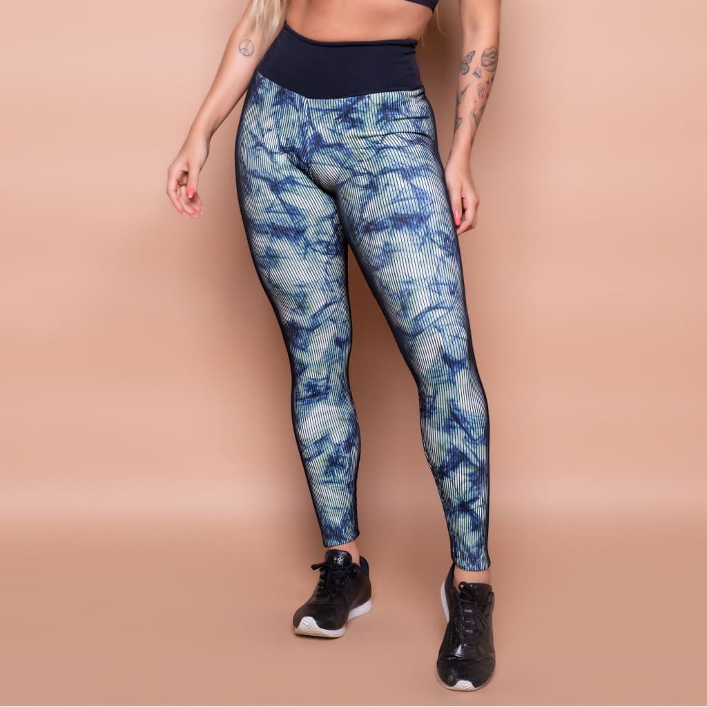 Legging Fitness Feminina para Academia Dimensions Calça Legging Estampada Treinos FD Modas