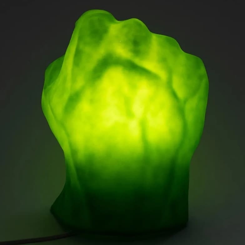 LUMINÁRIA INCRIVÉL HULK MARVEL BIVOLT
