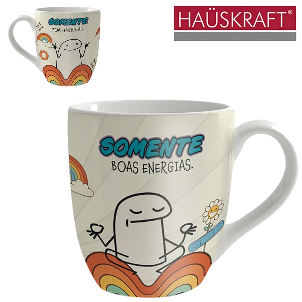 CANECA DE PORCELANA MEME SOMENTE HAUSKRAFT 300ML Código 3584408