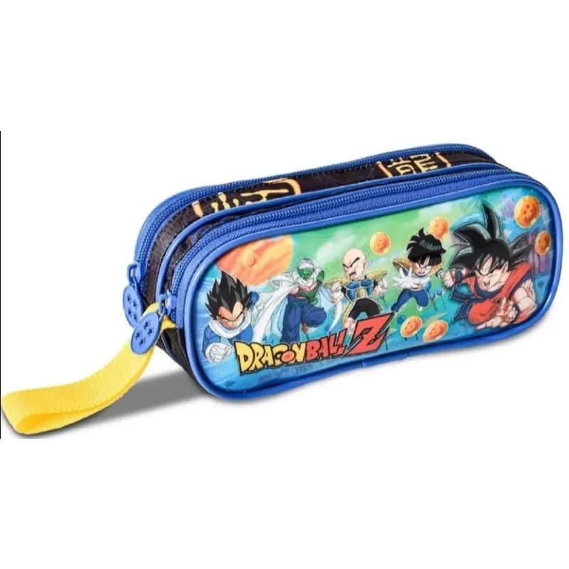Estojo Duplo Dragon Ball Z Goku Super Saiajin Clio Style AZUL