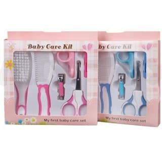 Kit Manicure Infantil Conjunto Cuidado com Bebê 6 peças - Novo Século