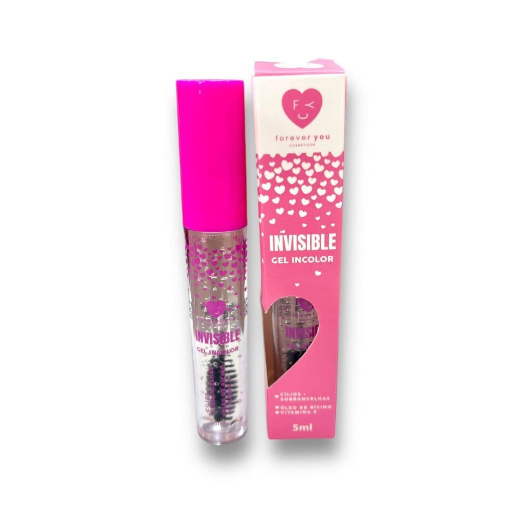 Gel Incolor Para Cílios e Sobrancelhas Invisible - Forever You