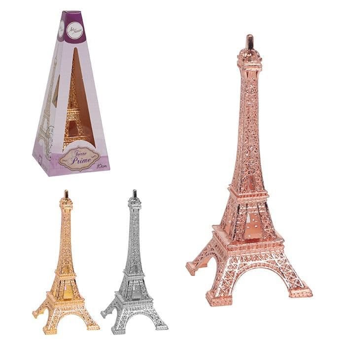 Torre Eiffel Estatueta Decorativa Linda 10 cm Na Caixa