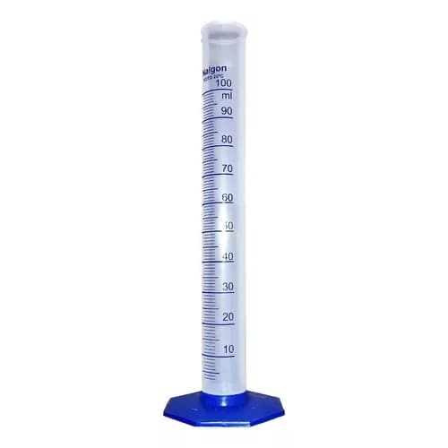 PROVETA DE PLÁSTICO GRAD. 100ML- HEXAGONAL PP