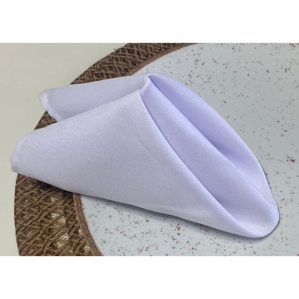 KIT 06 Guardanapos em tecido Oxford Premium - Acabamento em Bainha - Tamanho 34x34cm