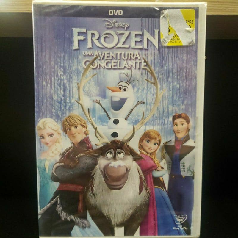 FROZEN: UMA AVENTURA CONGELANTE - DVD LACRADO