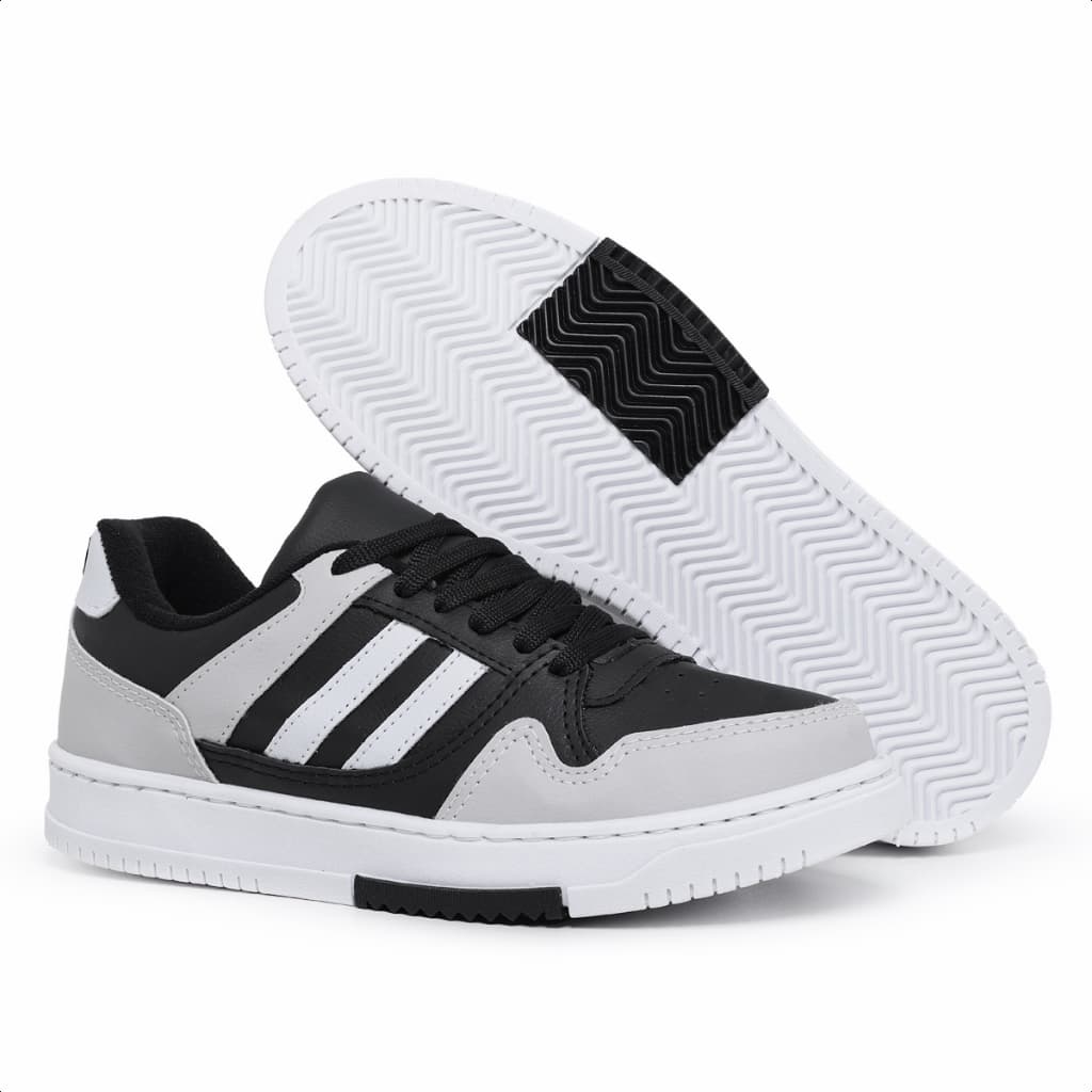 Tênis Casual Masculino Confortável Reforçado Antiderrapante Premium Envio Imediato Pronta Entrega