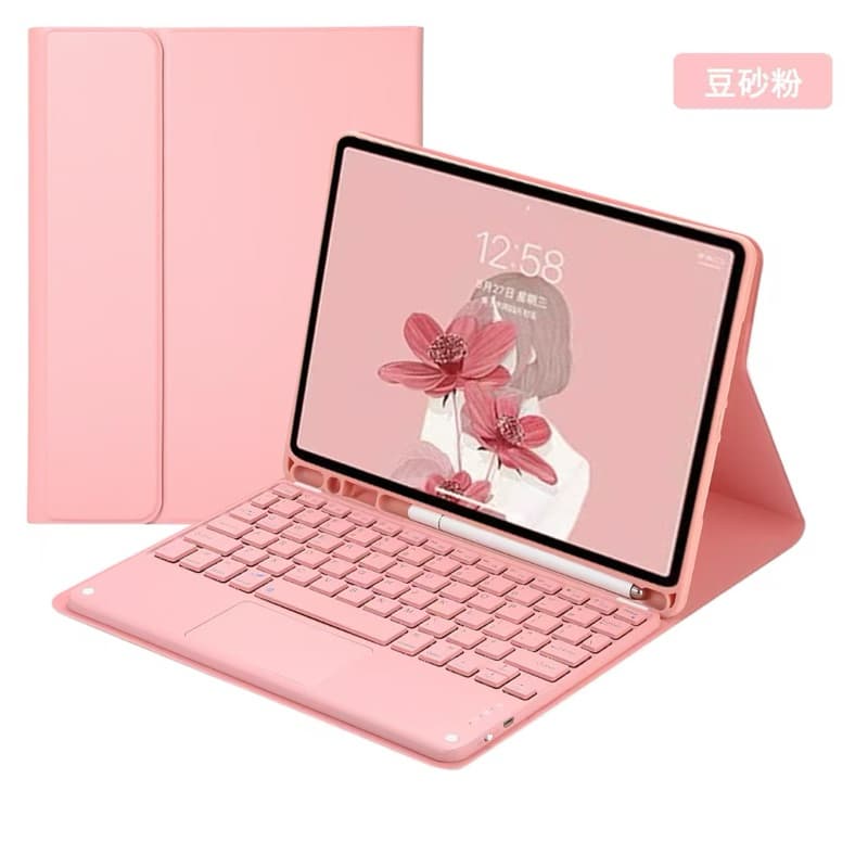 case teclado tablet para iPad 10 2022 Air4/5 capa 10ª geração Bluetooth Pro11 teclado touch couro ipad 7/8/9 10.2