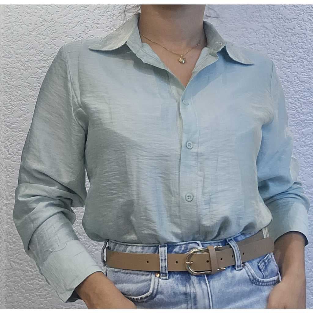 camisa feminina  linho importado