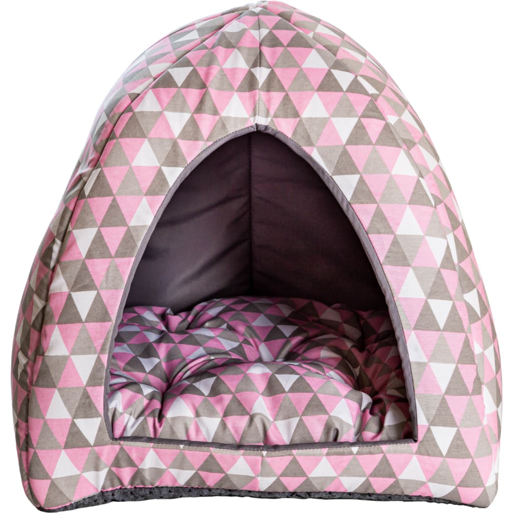 Toca Tenda Gato Cães Caminha 2 em 1 Iglu Luxo Cachorro Gato Pet Confortável
