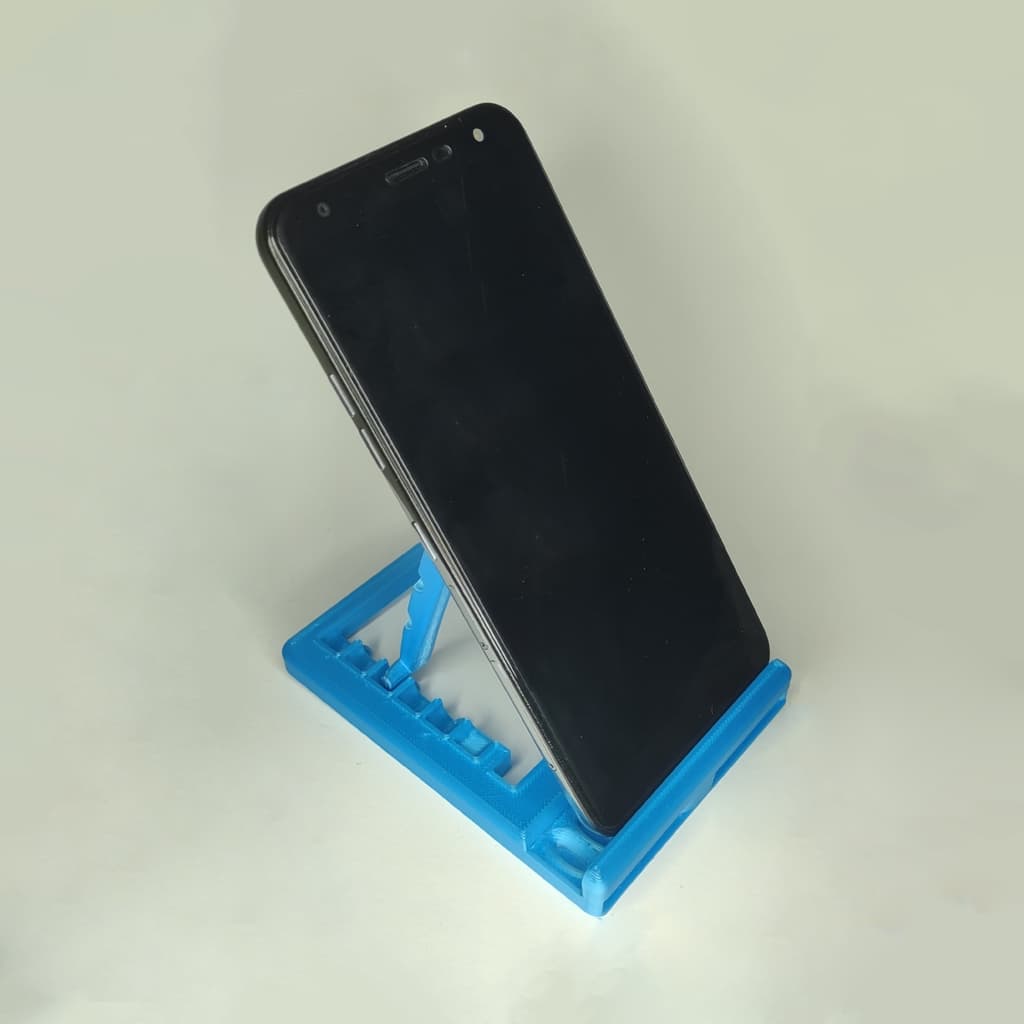 📱 Suporte de Celular Dobrável com Regulagem de Inclinação ✅