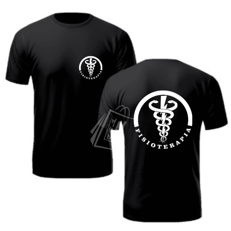 Camisetas Masculina Feminina Estampa Premium Algodão Lisa Academia Casual Trabalho Faculdade Fisioterapia Personalizada