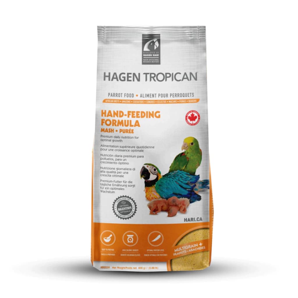 Tropican Papa à Mão para Filhotes 400g - Hari