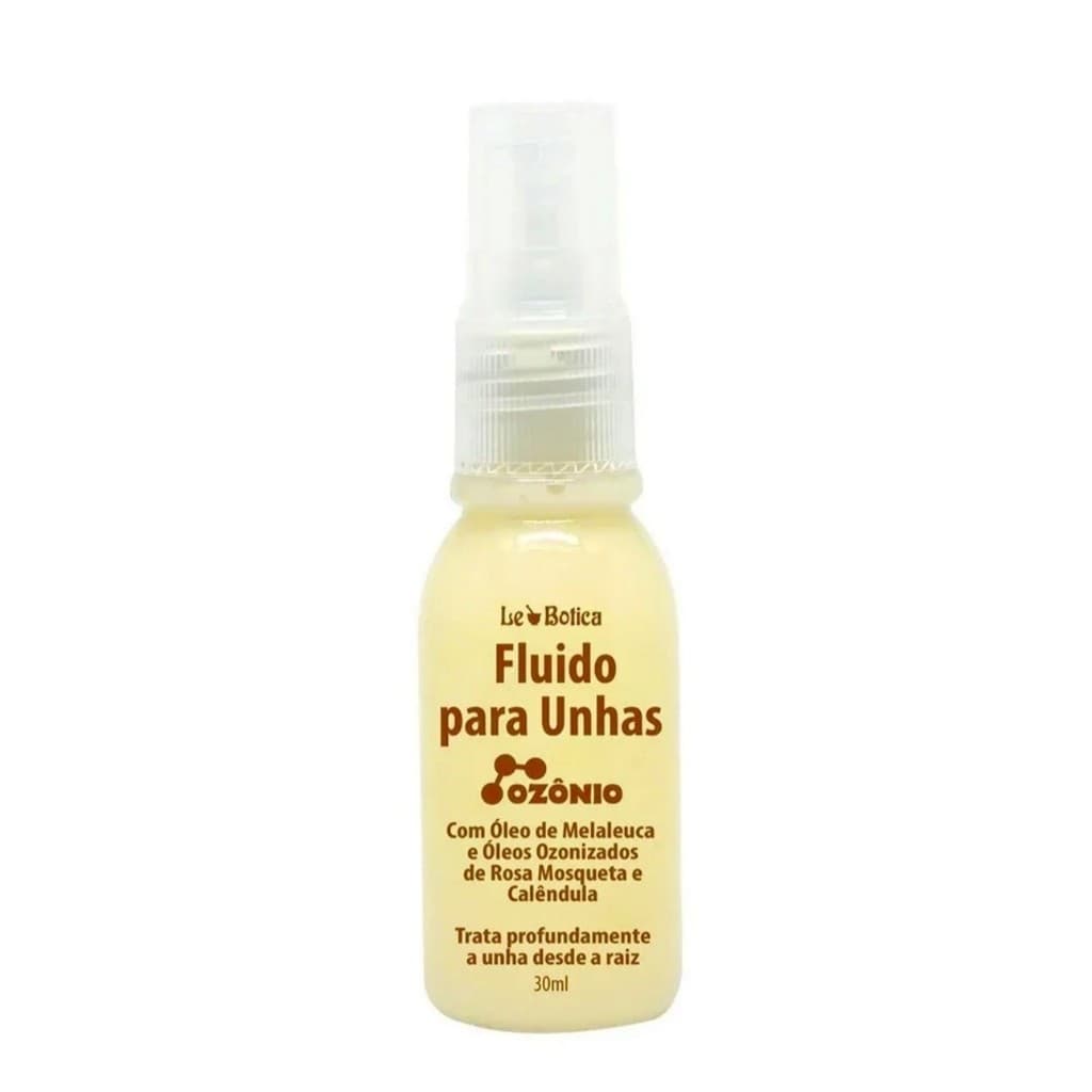 Fluido para Unhas Tratamento Para Micose Fungos Infecções Bactérias Nas Unhas 30ml Com Oleo Melaleuca e Oleos Ozonizados