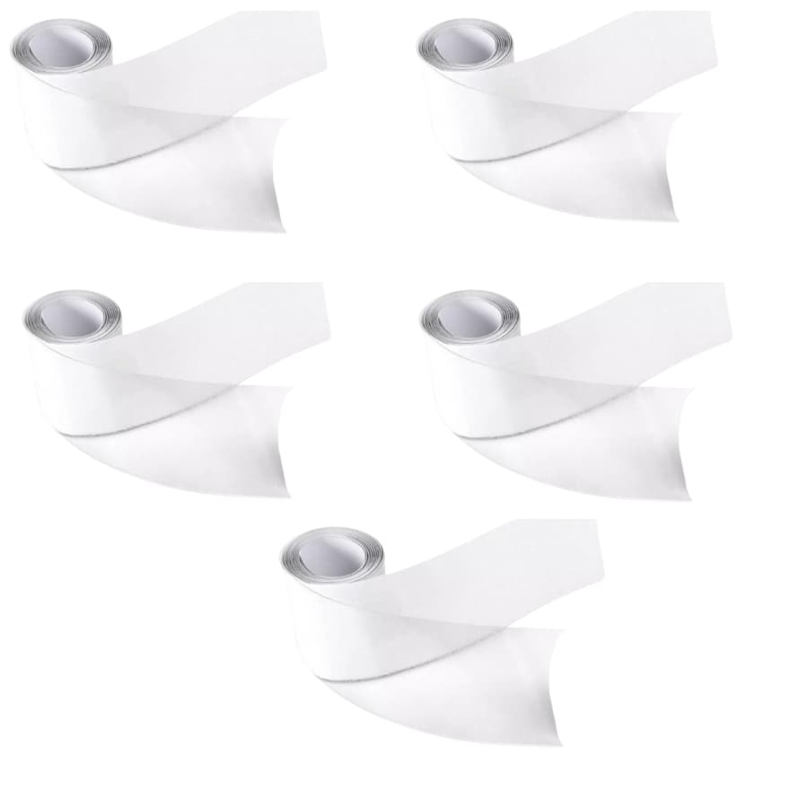 Kit 5 Fitas Protetora De Raquete Beach Tenis Transparente Optum