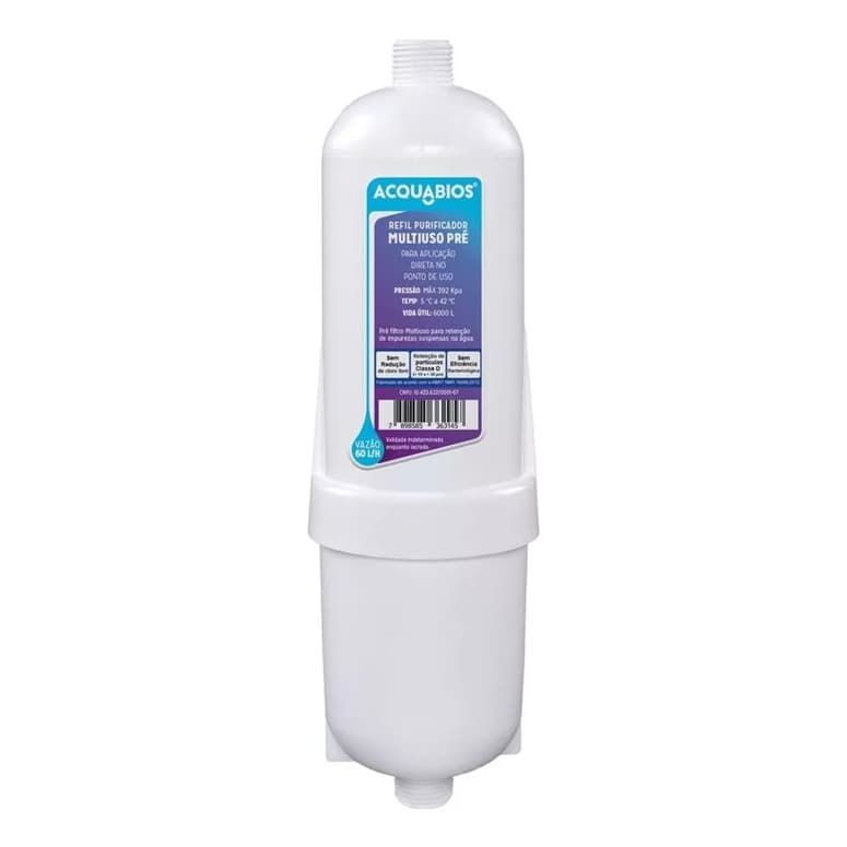 Refil Para Filtro Purificador Multiuso Bebedouro Industrial diversos modelos