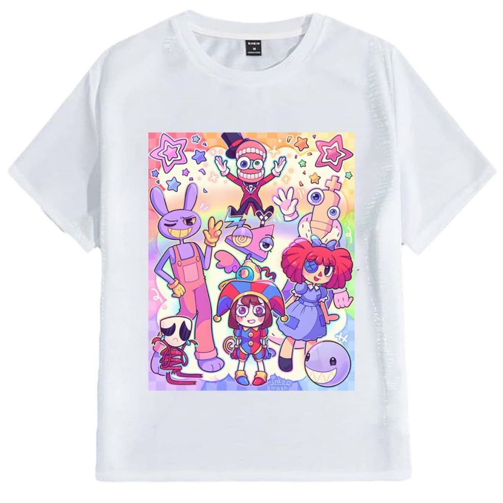 Camiseta Infantil The Amazing Digital Circus Circo 2 Ao 12